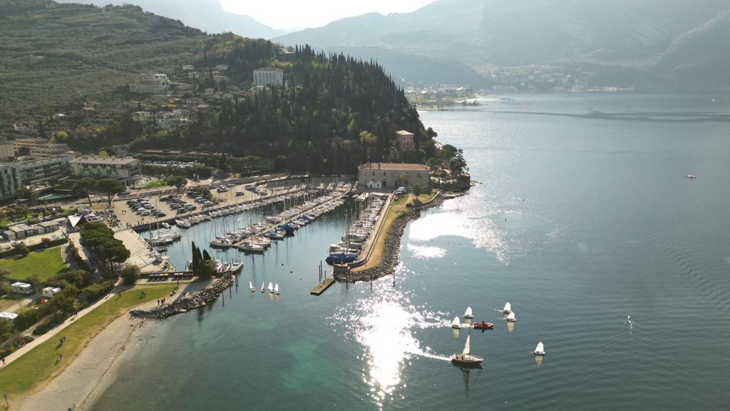 Der Hafen in Riva del Garda